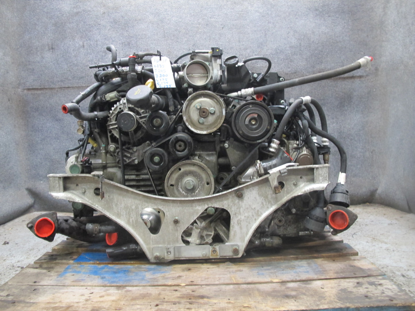 02-04 Porsche 911 996 NON Turbo 3.6L M96.03 AWD Complete Engine Motor 97k Miles