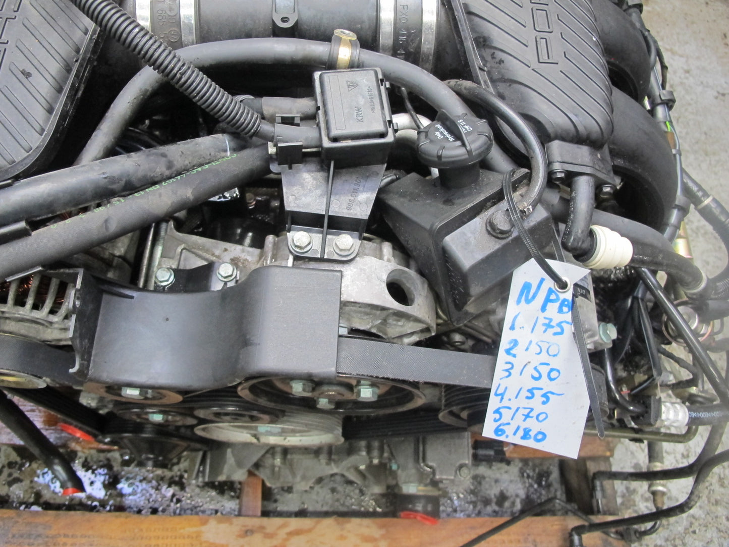 97-99 Porsche Boxster 986 2.5L M96.20 Complete Engine Motor 71k Miles