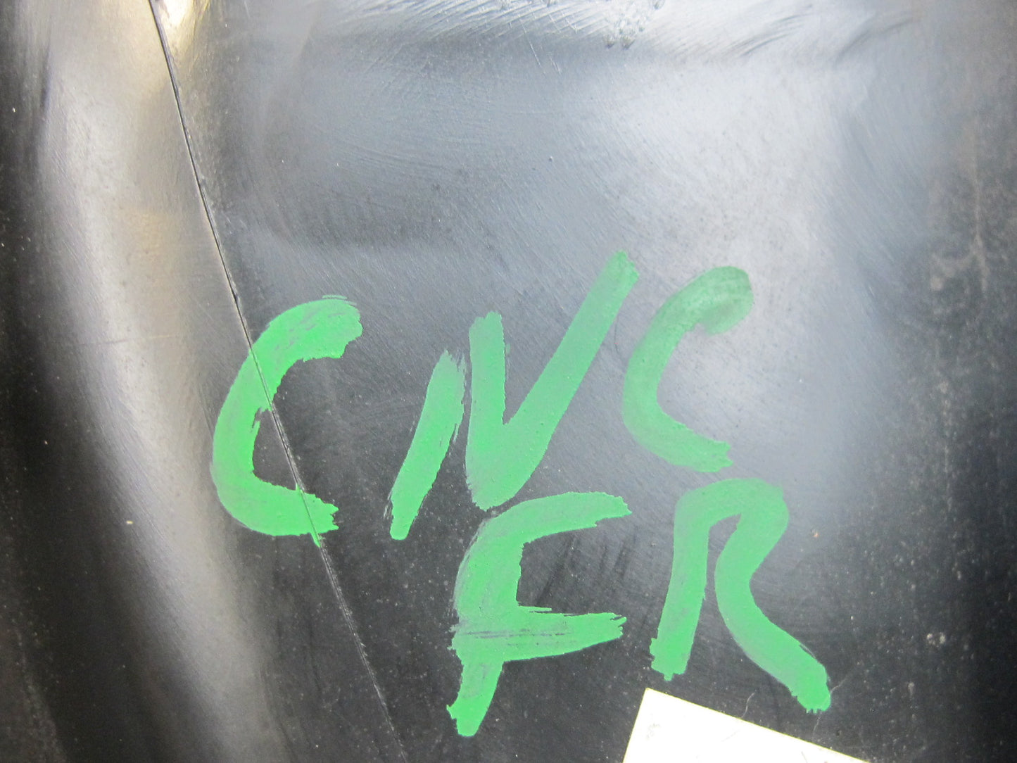 98-04 Chevrolet Corvette C5 Convert Right B-pillar Trim Cover Panel Black OEM