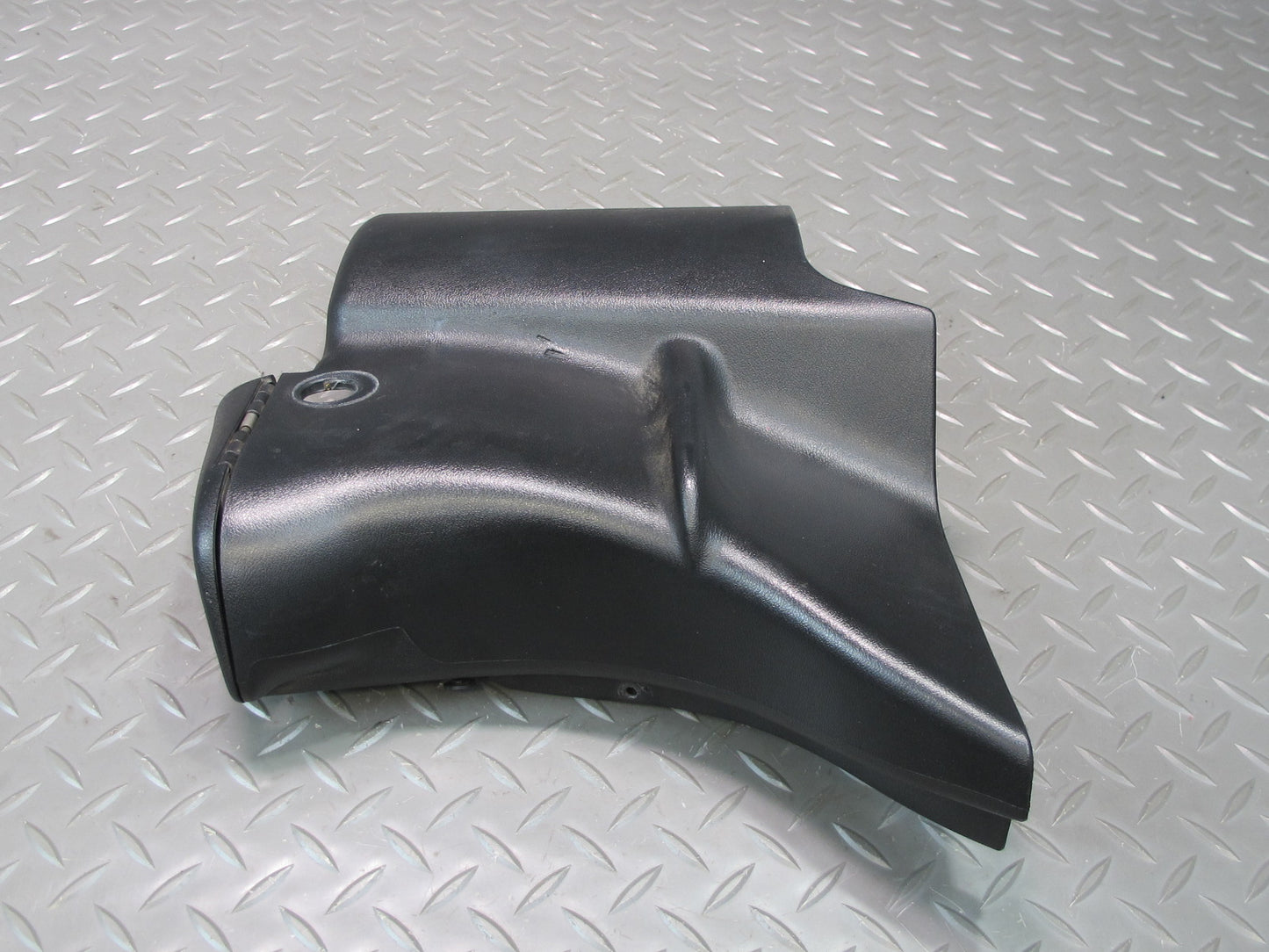 98-04 Chevrolet Corvette C5 Convert Right B-pillar Trim Cover Panel Black OEM