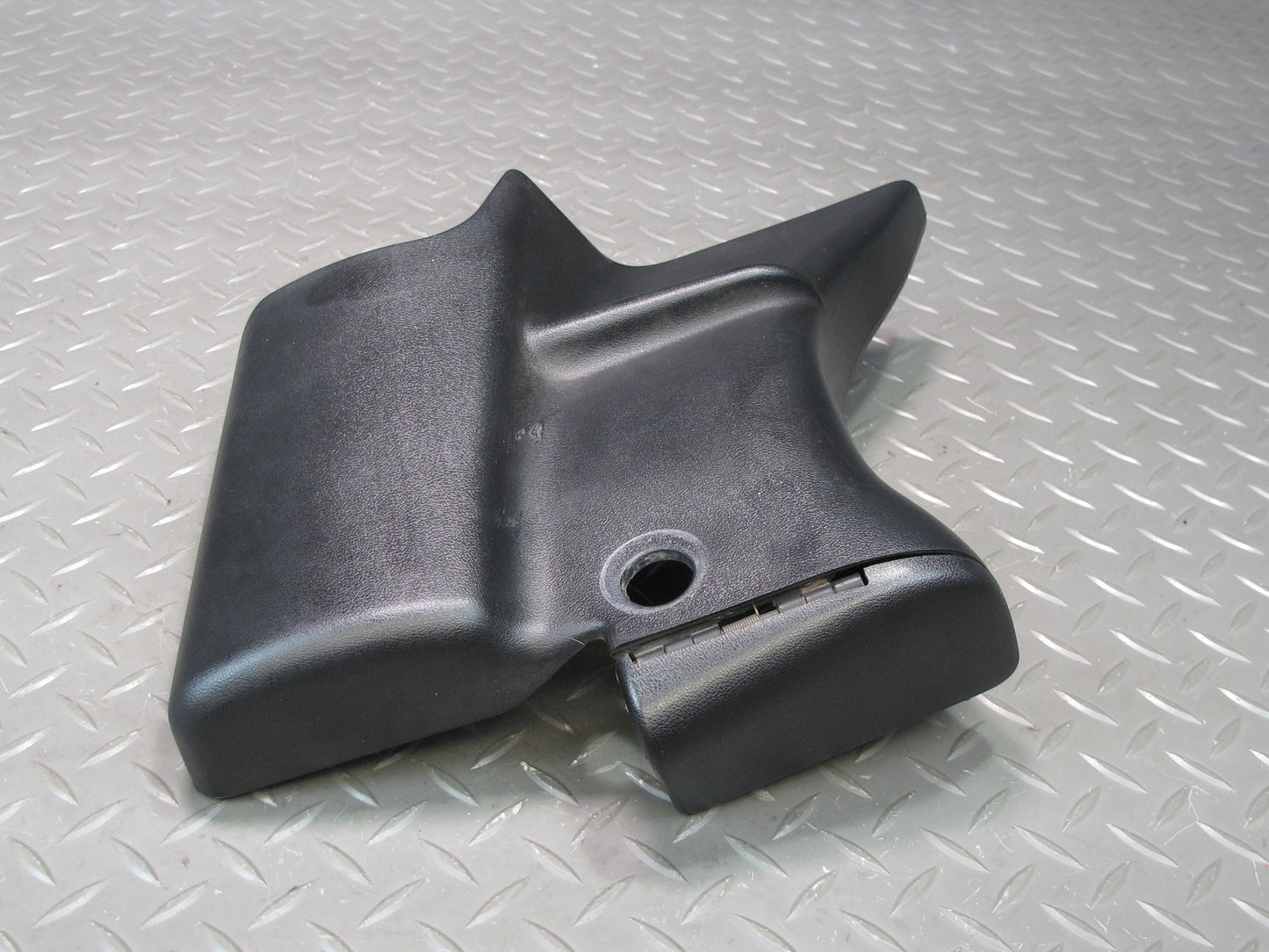 98-04 Chevrolet Corvette C5 Convert Right B-pillar Trim Cover Panel Black OEM