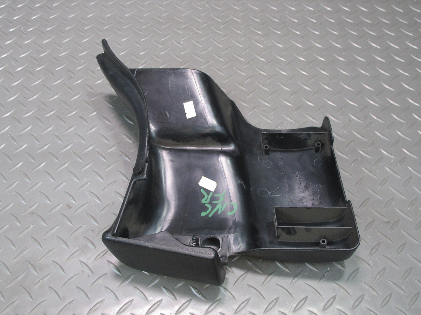 98-04 Chevrolet Corvette C5 Convert Right B-pillar Trim Cover Panel Black OEM