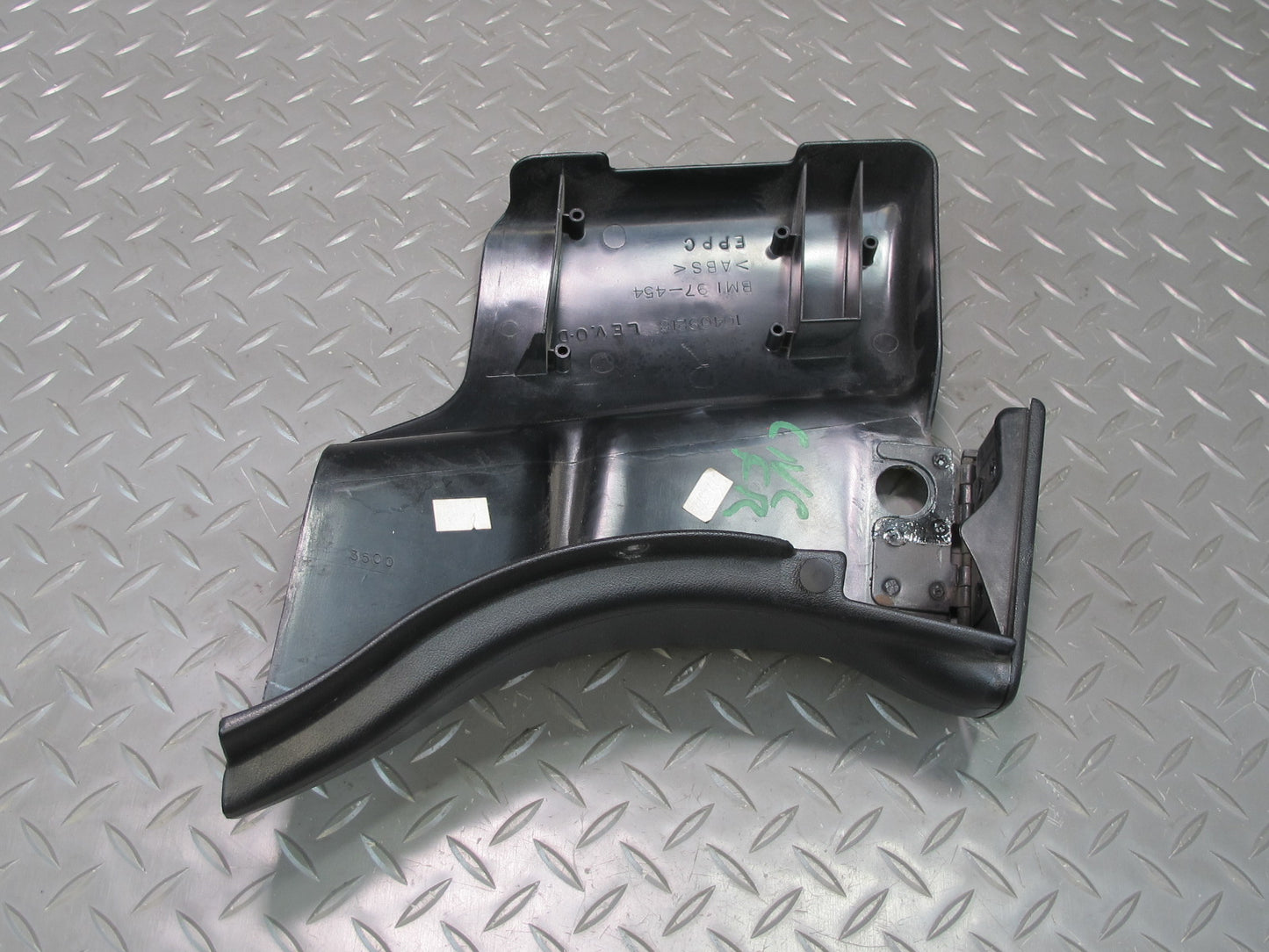 98-04 Chevrolet Corvette C5 Convert Right B-pillar Trim Cover Panel Black OEM