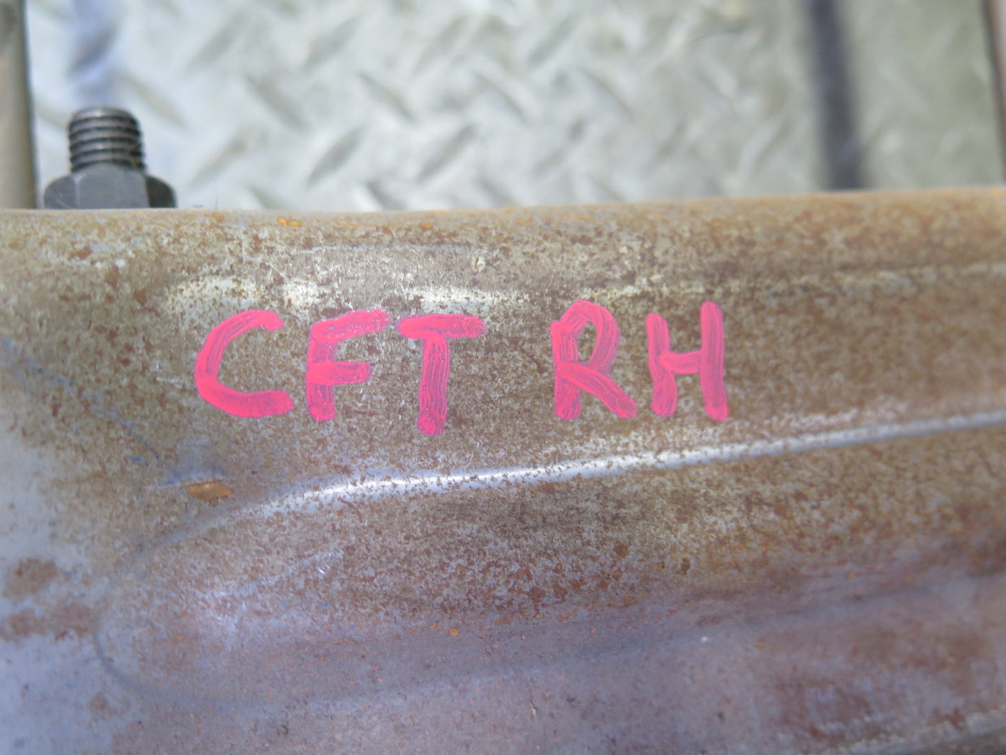 02-05 Ford Thunderbird Front Right Seat Lower Frame Track Rail w Motors OEM