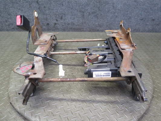02-05 Ford Thunderbird Front Left Seat Lower Frame Track Rail w Motors OEM