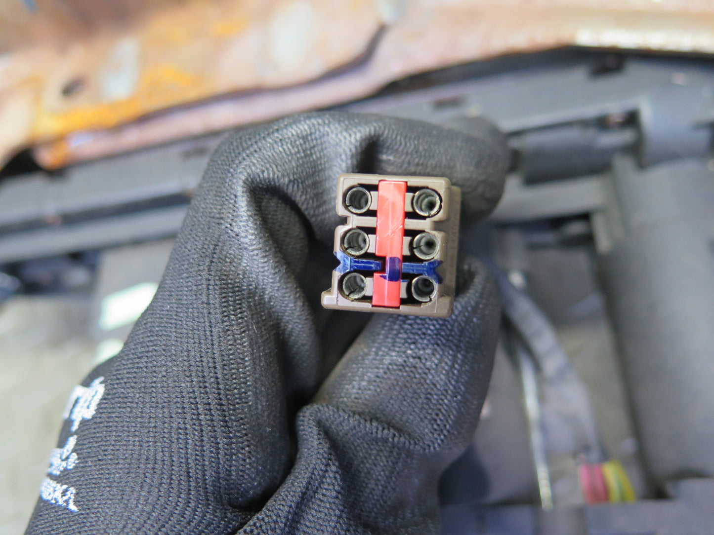 02-05 Ford Thunderbird Front Left Seat Lower Frame Track Rail w Motors OEM