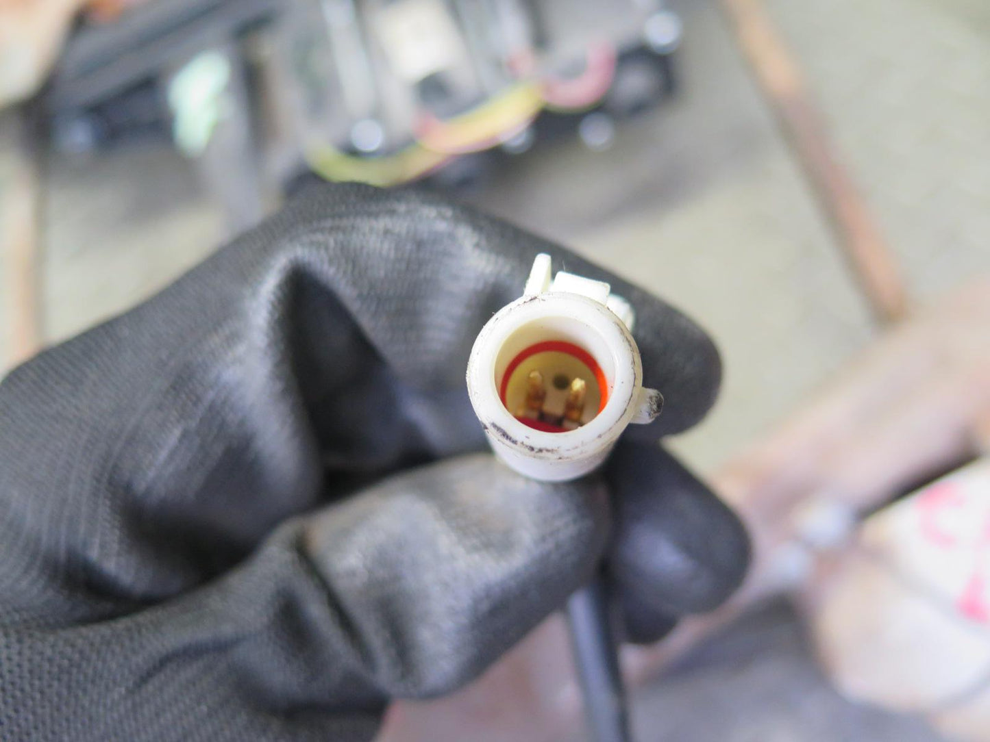 02-05 Ford Thunderbird Front Left Seat Lower Frame Track Rail w Motors OEM