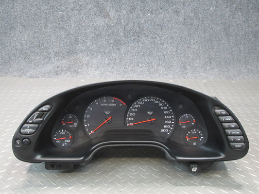2001 Chevrolet Corvette C5 Instrument Cluster Gauge Speedometer 10408309 OEM