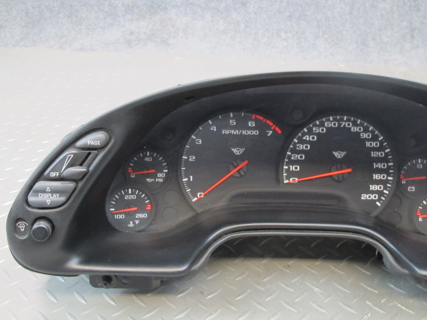 2001 Chevrolet Corvette C5 Instrument Cluster Gauge Speedometer 10408309 OEM