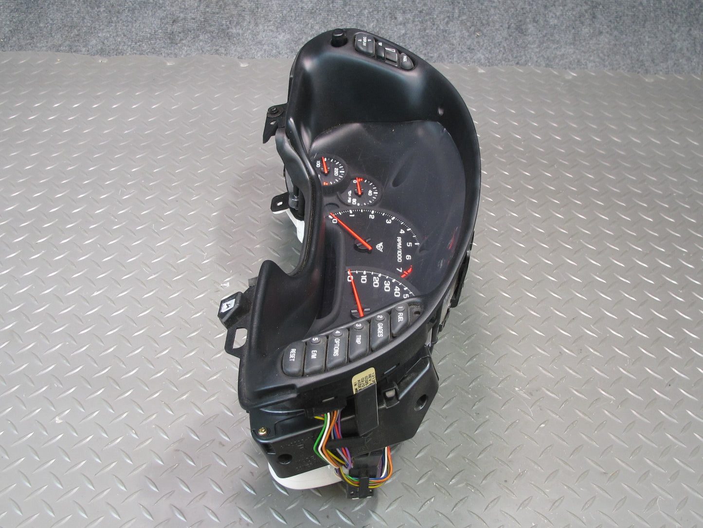 2001 Chevrolet Corvette C5 Instrument Cluster Gauge Speedometer 10408309 OEM