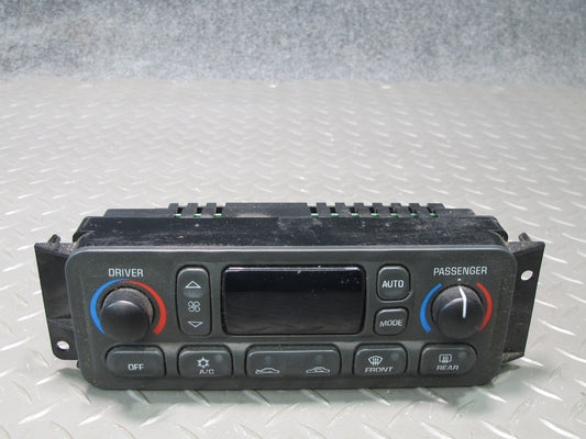 00-04 Chevrolet Corvette C5 A/C Climate Control Switch Panel 09380441 OEM