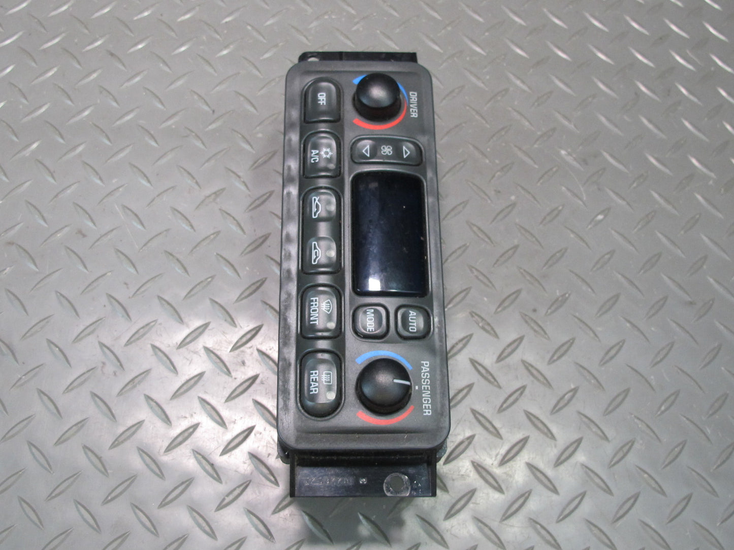 00-04 Chevrolet Corvette C5 A/C Climate Control Switch Panel 09380441 OEM