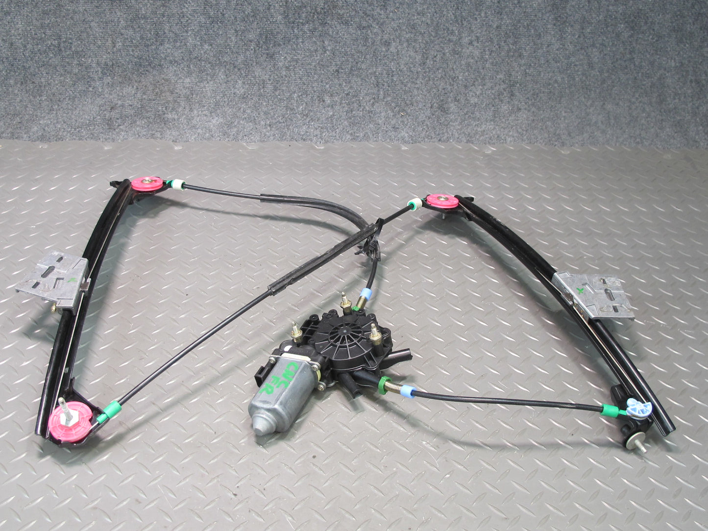 97-04 Chevrolet Corvette C5 Right Door Window Regulator w Motor 10446575 OEM