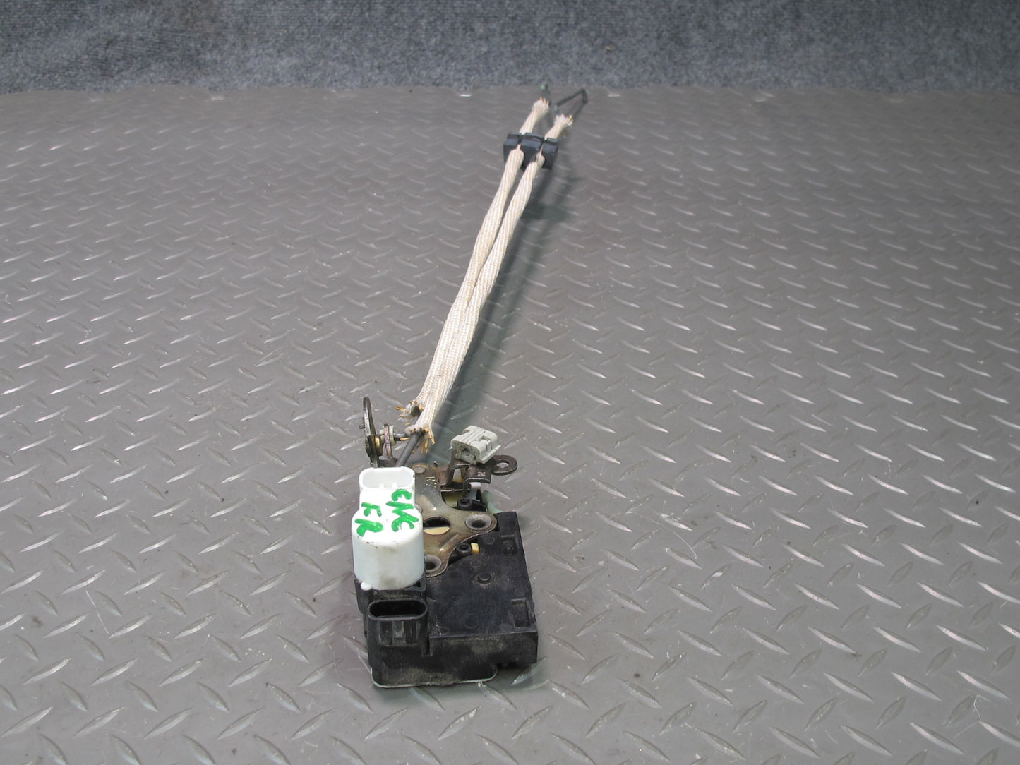 00-04 Chevrolet Corvette C5 Right Door Lock Latch Actuator w Cables OEM