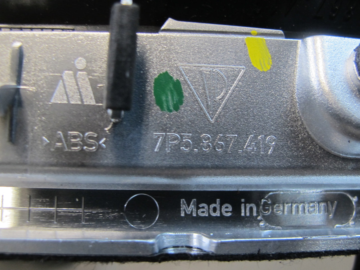 11-18 Porsche Cayenne 958 Front & Rear Door Dash Consolet Rim Cover Panel Set