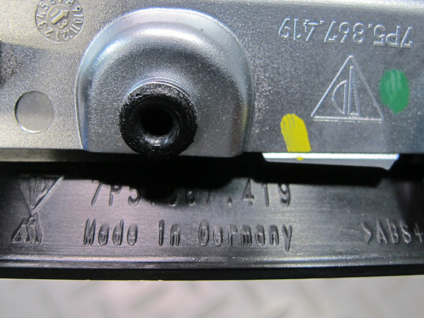 11-18 Porsche Cayenne 958 Front & Rear Door Dash Consolet Rim Cover Panel Set