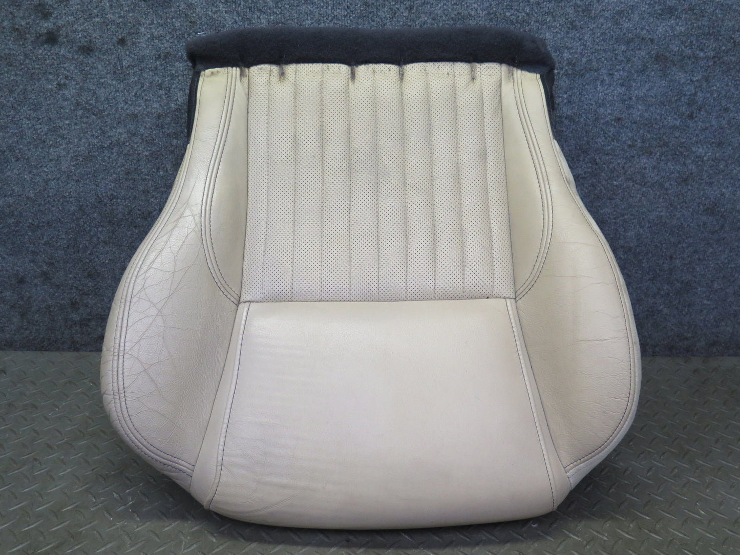 02-05 Ford Thunderbird Front Right Leather Heat Seat Lower Cushion Light OAK OEM