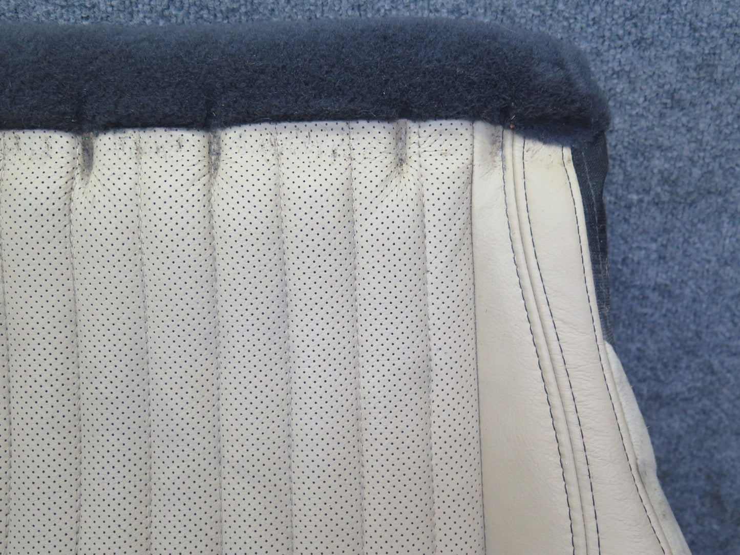 02-05 Ford Thunderbird Front Right Leather Heat Seat Lower Cushion Light OAK OEM