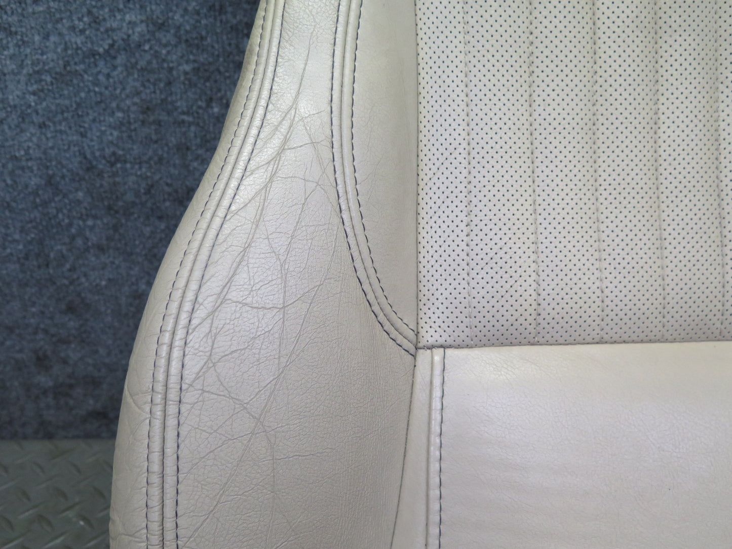 02-05 Ford Thunderbird Front Right Leather Heat Seat Lower Cushion Light OAK OEM