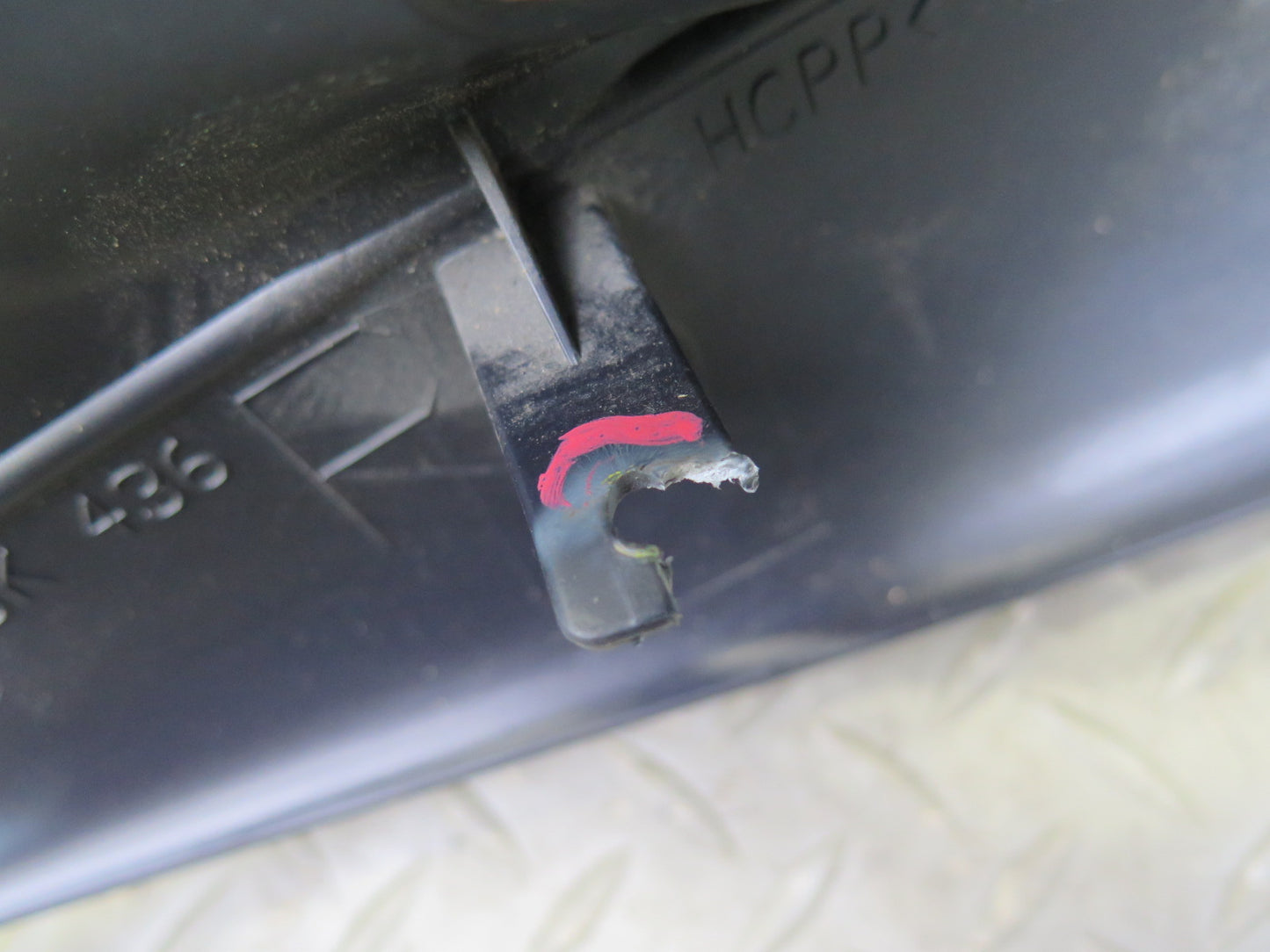 02-05 Ford Thunderbird Front Right Seat Trim Cover Panel Black OEM