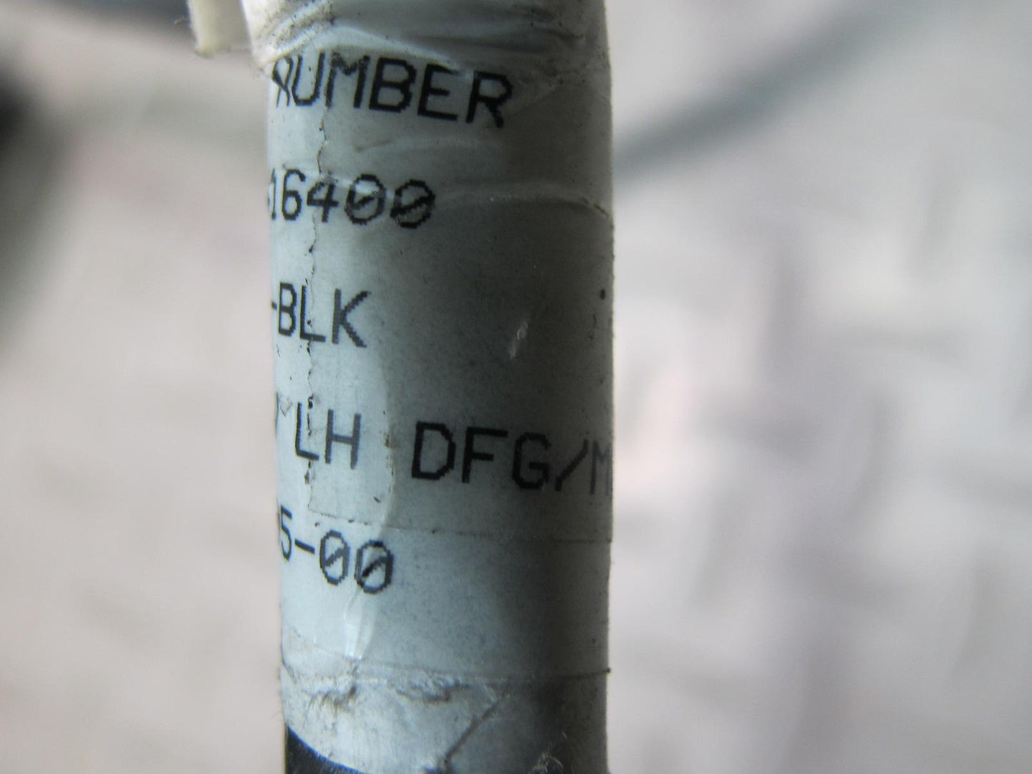 97-04 Chevrolet Corvette C5 Left Door Side View Heated Power Mirror Black OEM