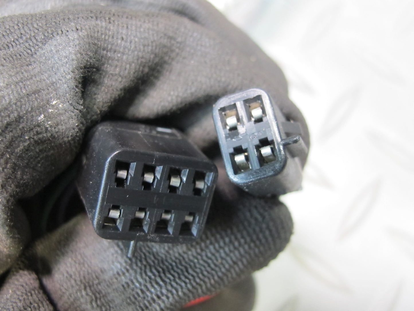 97-04 Chevrolet Corvette C5 Left Door Side View Heated Power Mirror Black OEM