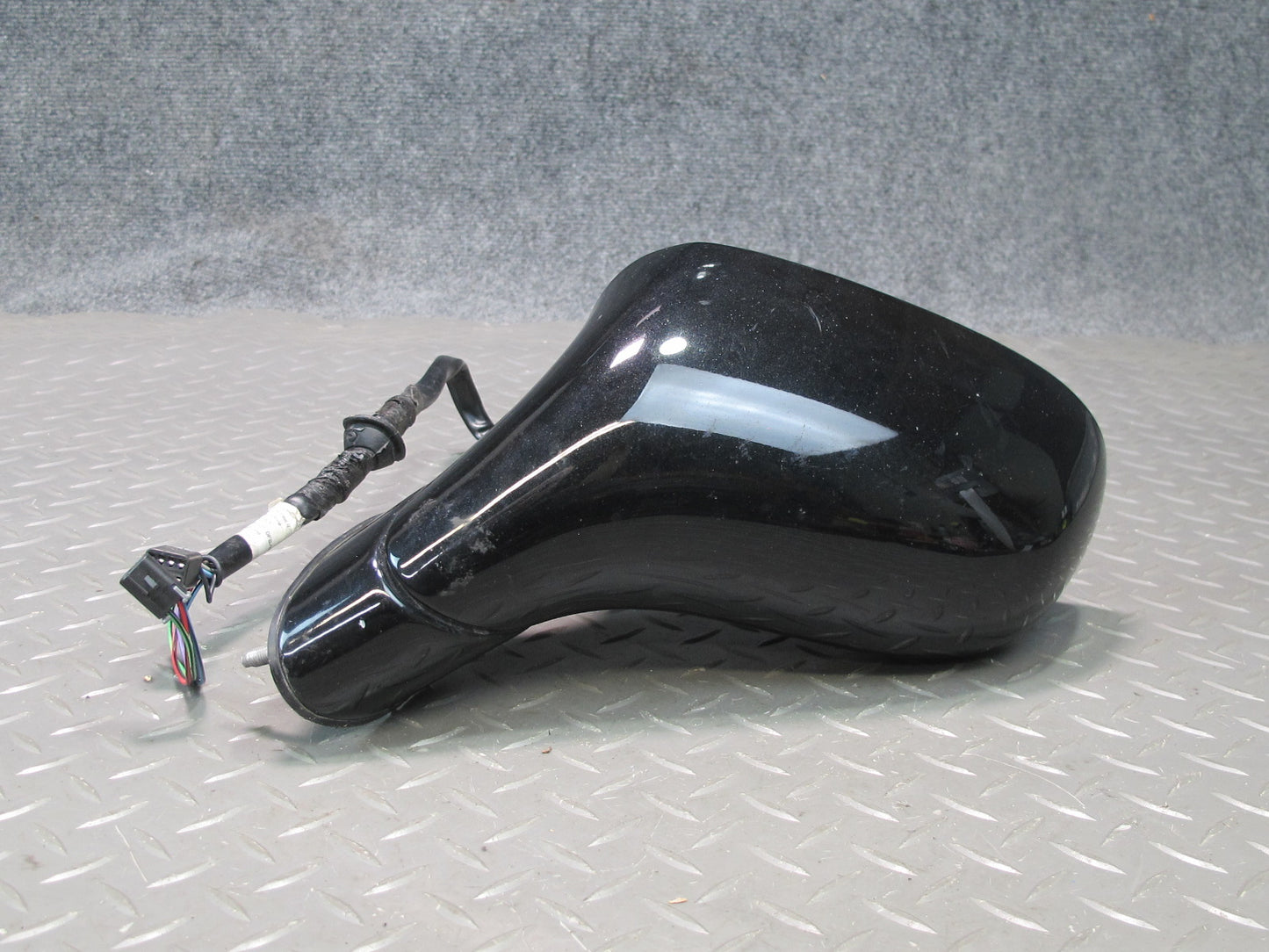 97-04 Chevrolet Corvette C5 Left Door Side View Heated Power Mirror Black OEM