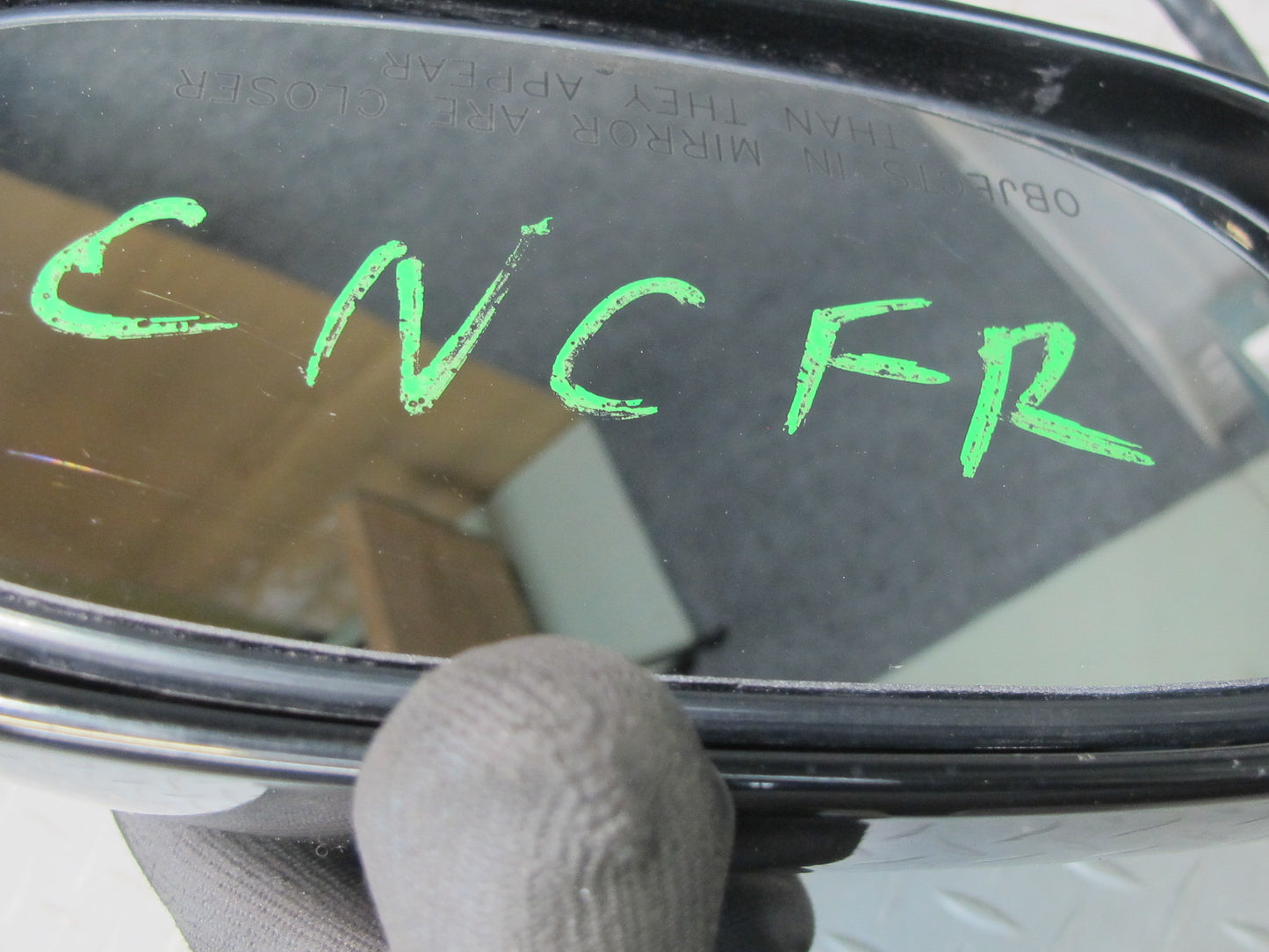 97-04 Chevrolet Corvette C5 Right Door Exterior Side View Heated Mirror OEM