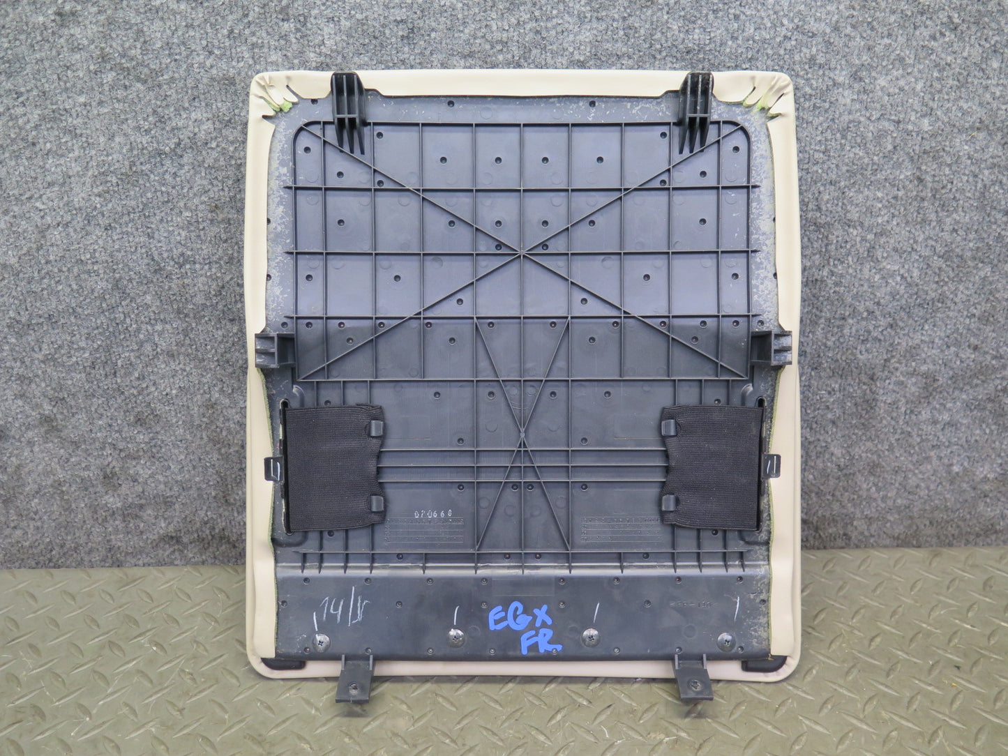 2003-2009 Lexus UZJ120L GX470 Front Right Side Seat Back Cover Panel Ivory