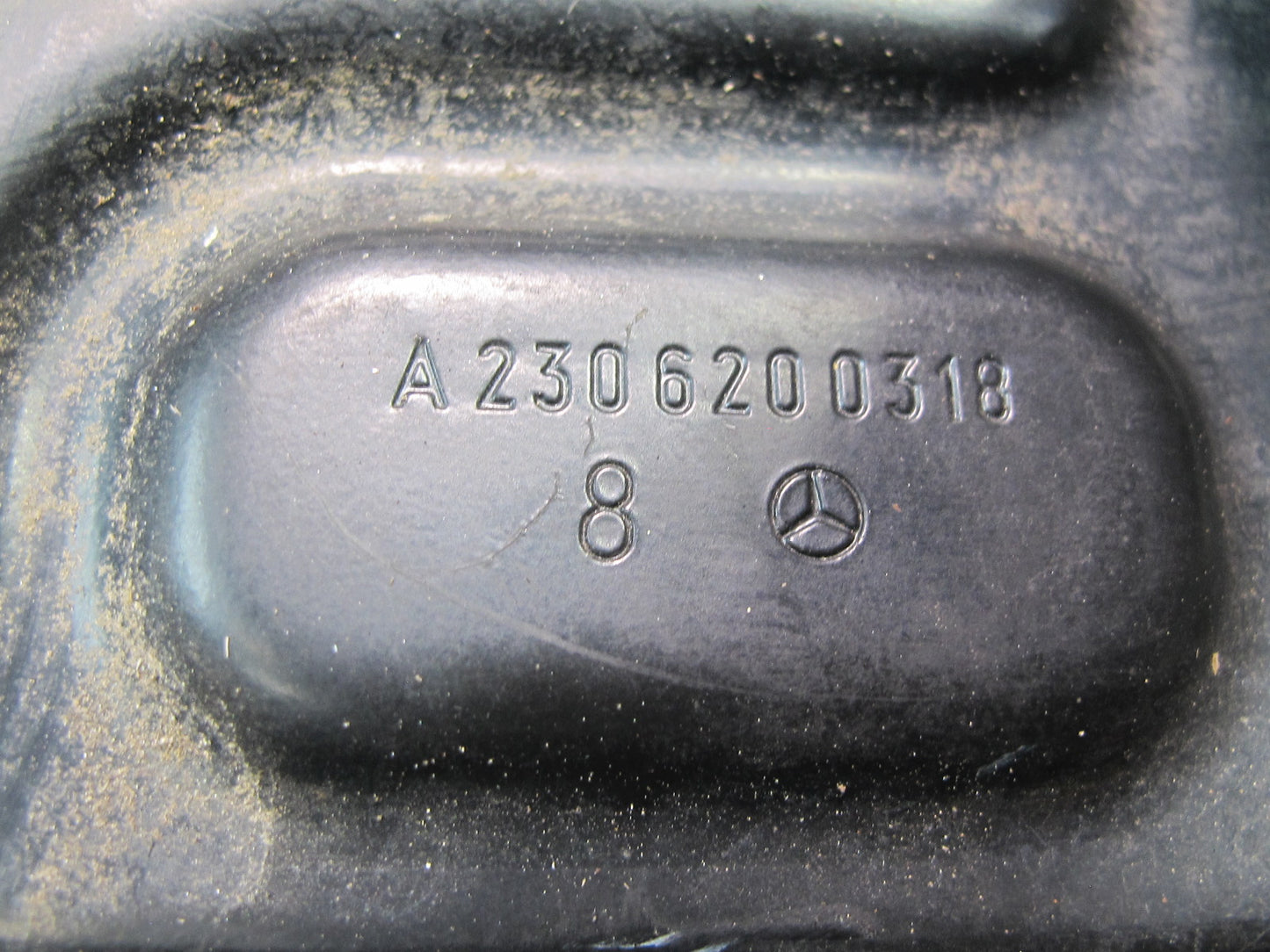 03-12 Mercedes R230 Sl-class Battery Holder Tray Bracket Support 2306200318 OEM