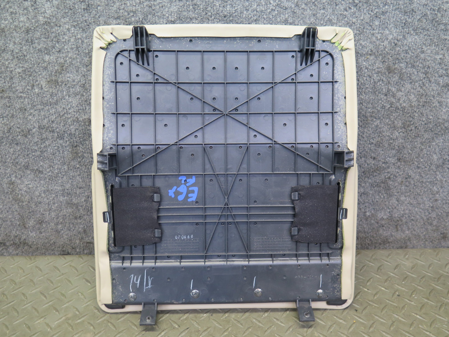 2003-2009 Lexus UZJ120L GX470 Front Left Side Seat Back Cover Panel Ivory