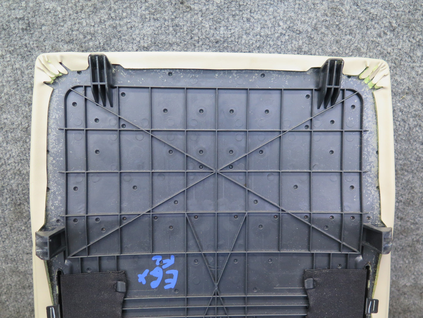 2003-2009 Lexus UZJ120L GX470 Front Left Side Seat Back Cover Panel Ivory