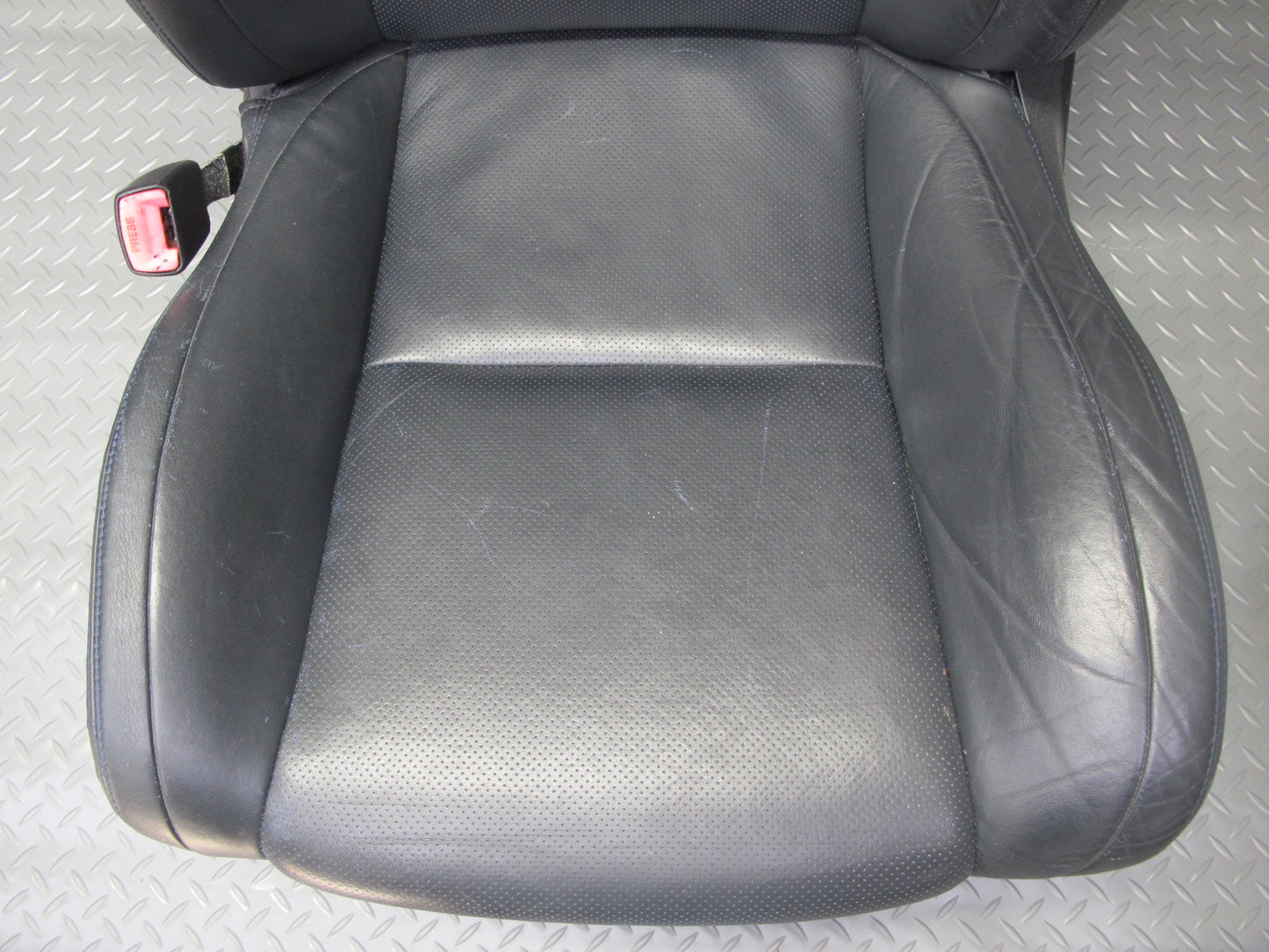2008 Lexus USE20L Is-f Front & Rear Leather Seat Set Black OEM