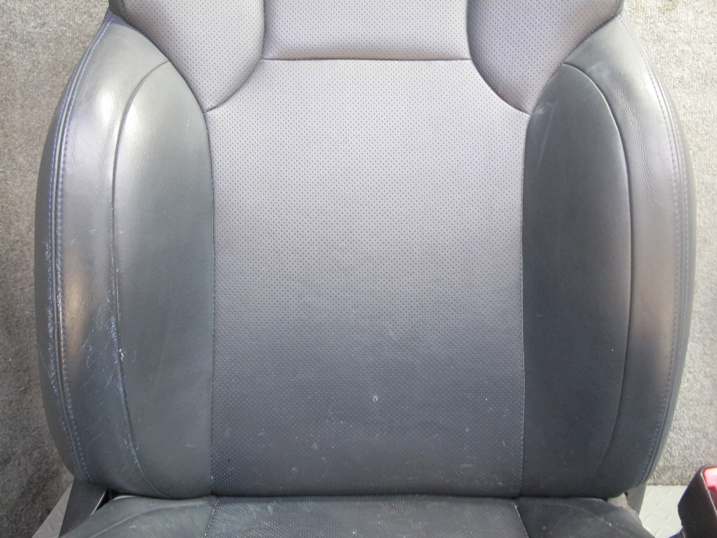2008 Lexus USE20L Is-f Front & Rear Leather Seat Set Black OEM