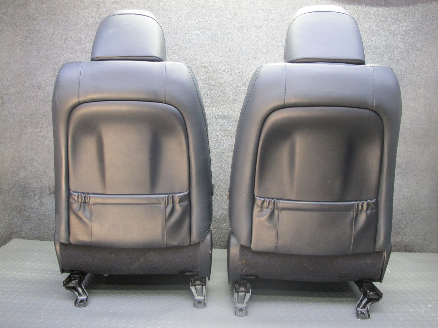 2008 Lexus USE20L Is-f Front & Rear Leather Seat Set Black OEM