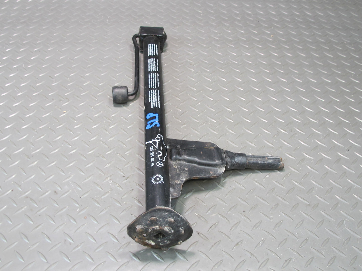 03-12 Mercedes R230 Sl-class Emergency Spare Tire Lift Jack & Wrench Set OEM