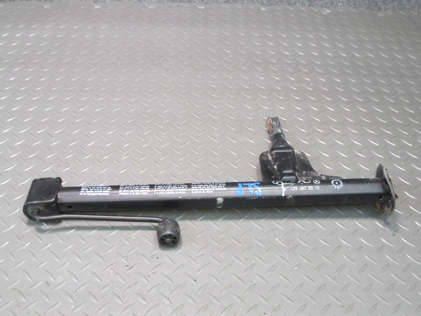 03-12 Mercedes R230 Sl-class Emergency Spare Tire Lift Jack & Wrench Set OEM