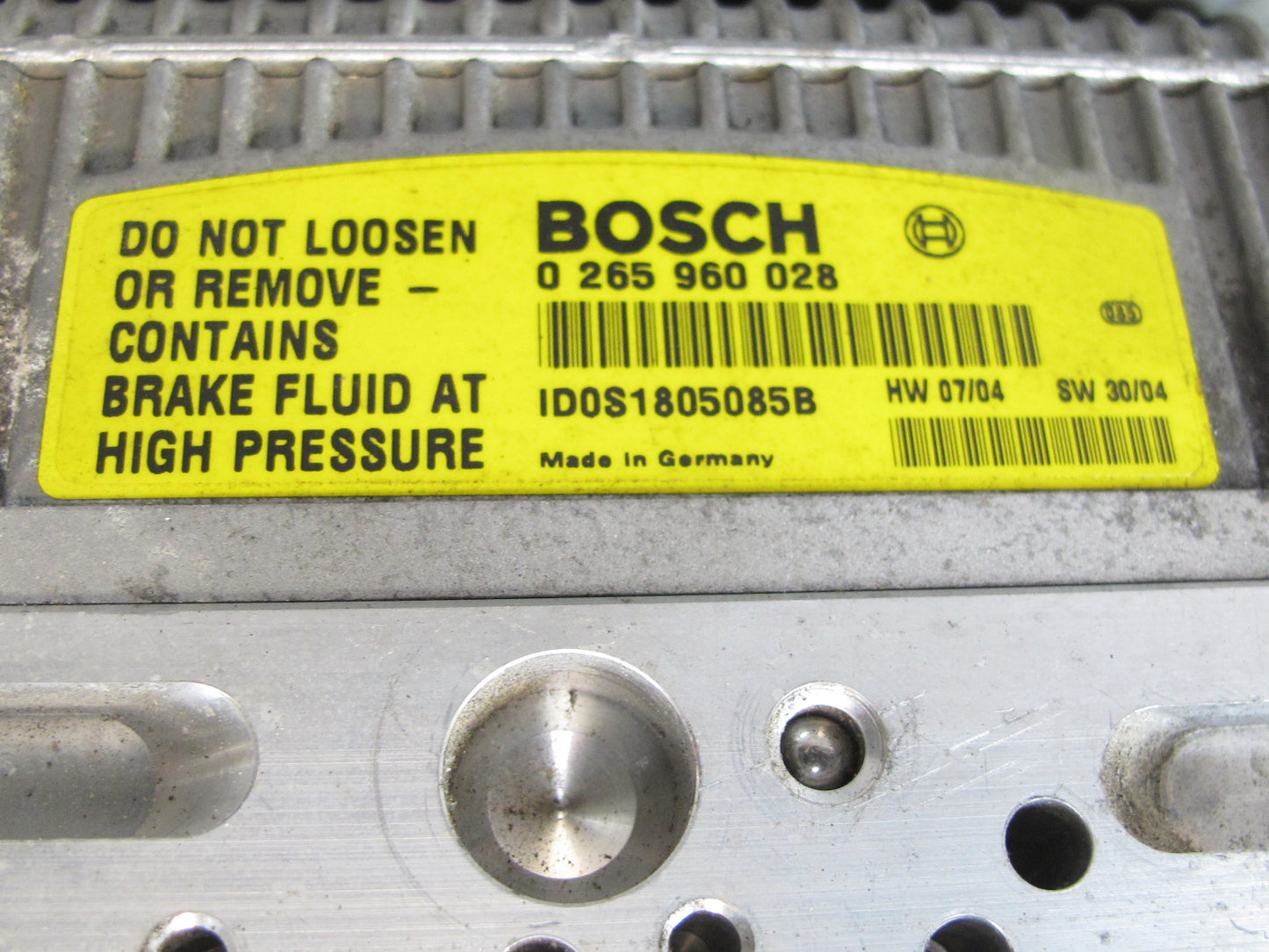 03-06 Mercedes R230 SL500 Anti Lock Brake ABS SBC Pump Module OEM