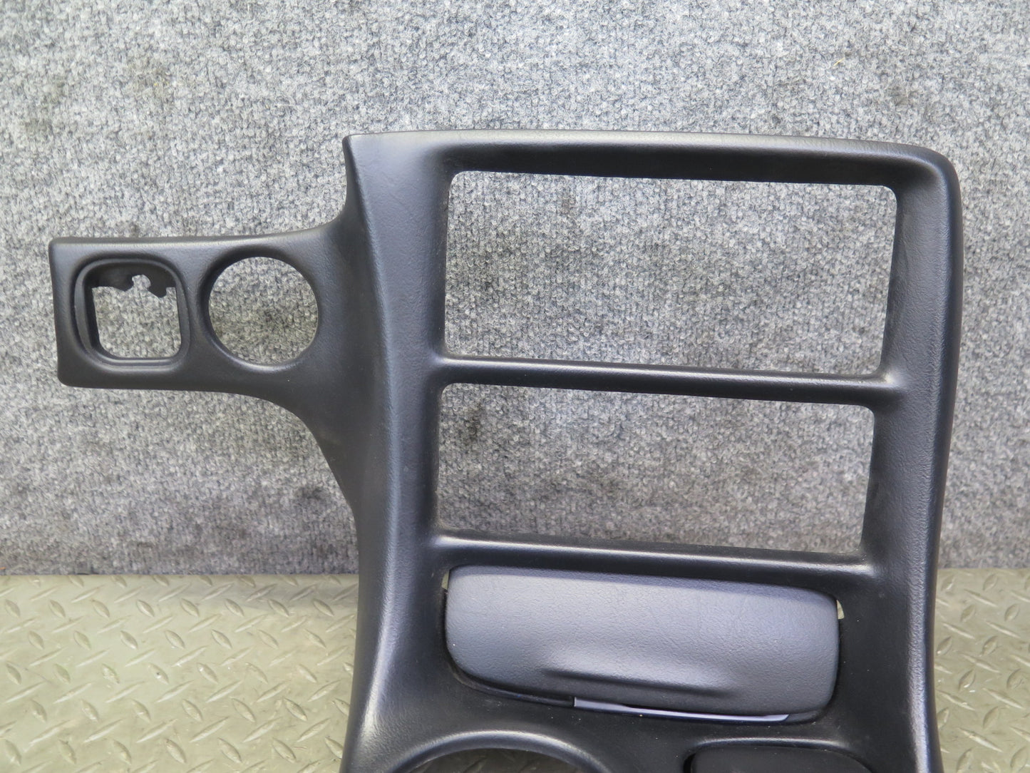 97-04 Chevrolet Corvette C5 Front Center Console Trim Panel Black OEM