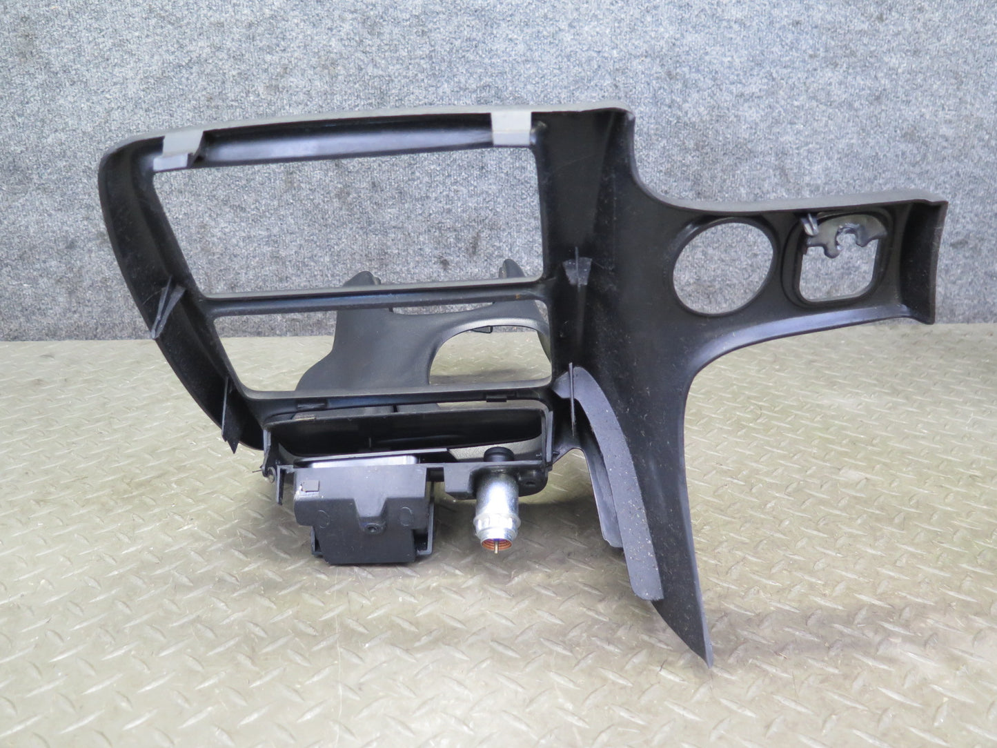 97-04 Chevrolet Corvette C5 Front Center Console Trim Panel Black OEM