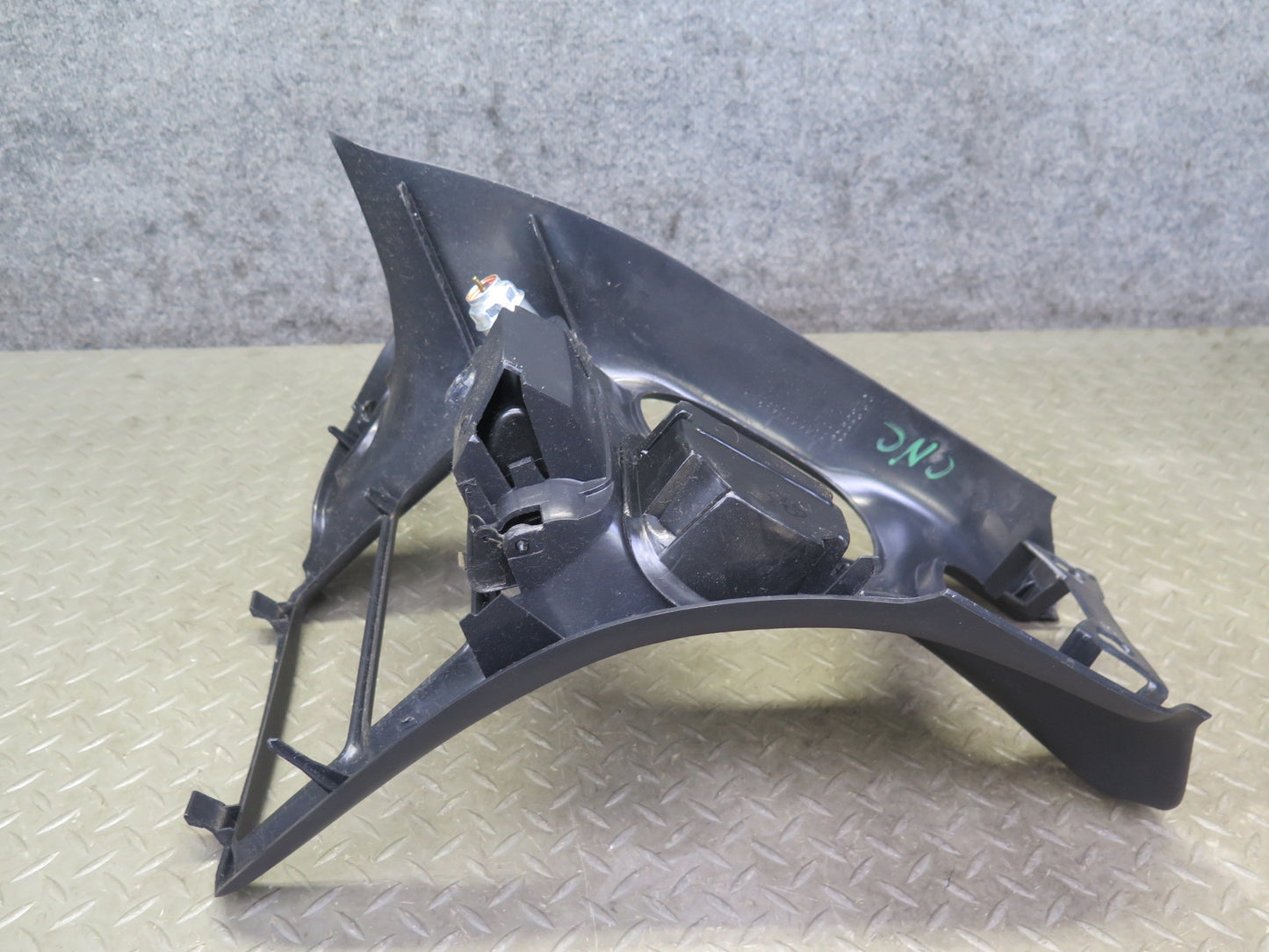 97-04 Chevrolet Corvette C5 Front Center Console Trim Panel Black OEM