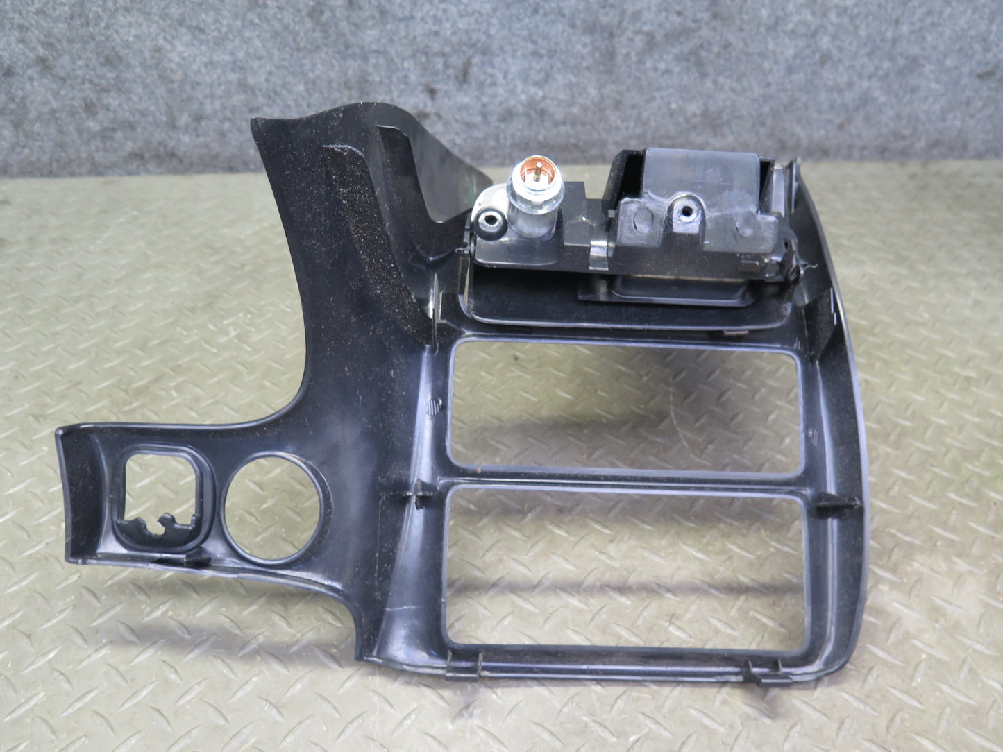 97-04 Chevrolet Corvette C5 Front Center Console Trim Panel Black OEM