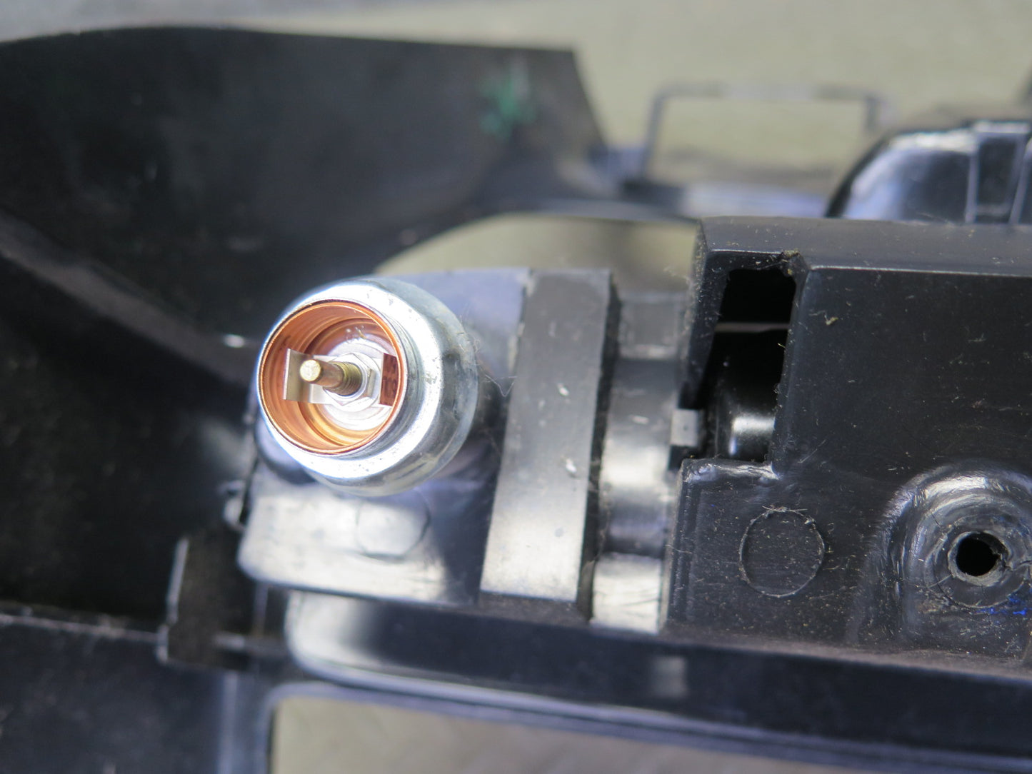 97-04 Chevrolet Corvette C5 Front Center Console Trim Panel Black OEM