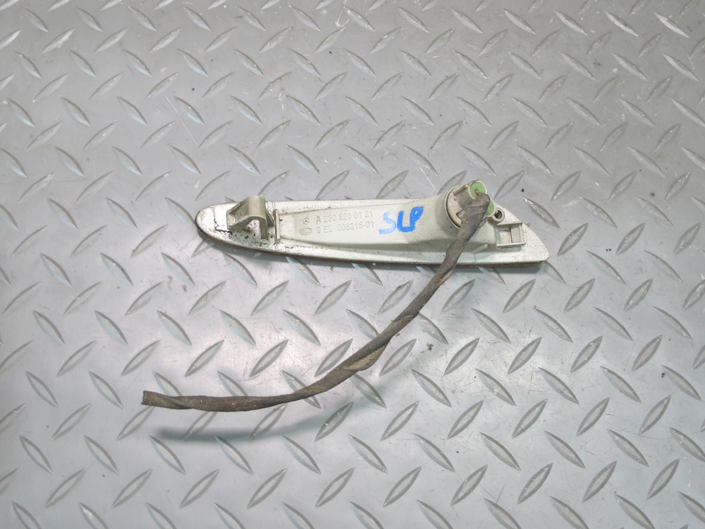 03-08 Mercedes R230 SL500 Front Left & Right Bumper Turn Signal Light Set OEM