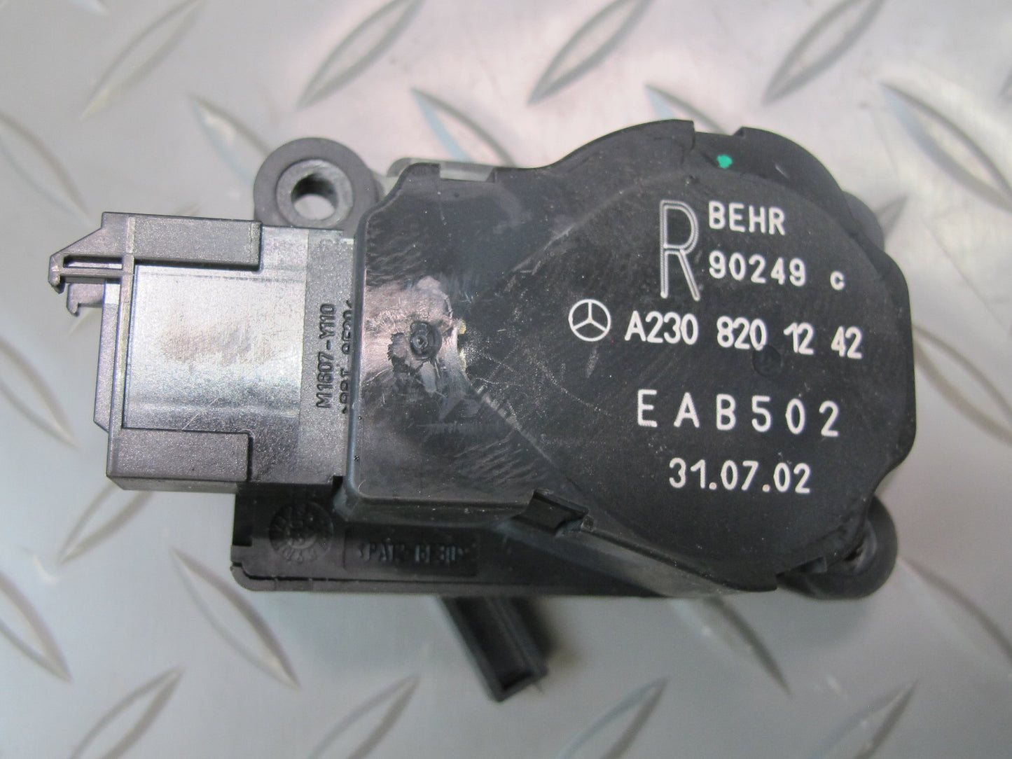 03-12 Mercedes R230 SL500 Set of 12 A/C Heater Flap Door Actuator Motor OEM