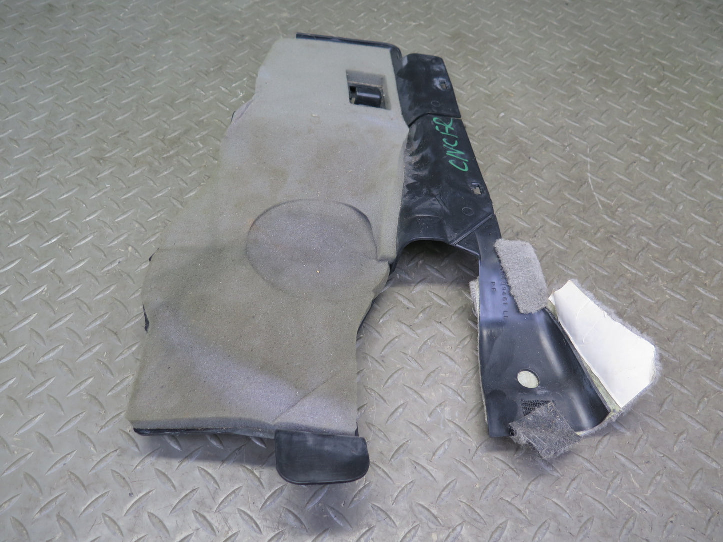 97-04 Chevrolet Corvette C5 Front Right Under Dash Lower Trim Cover Panel OEM