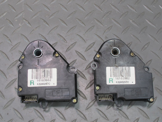 97-04 Chevrolet Corvette C5 Hvac Heater Vent Flap Blend Door Actuator Set OEM