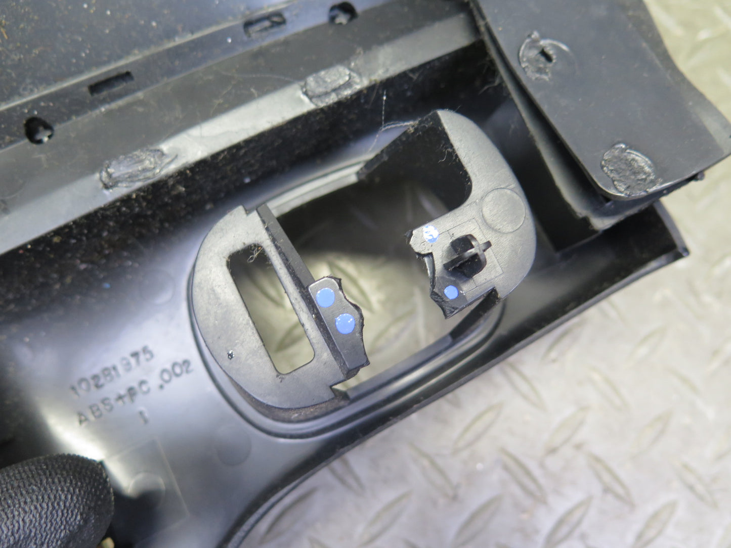 97-04 Chevrolet Corvette C5 Left Under Dash Knee Trim Cover Panel OEM