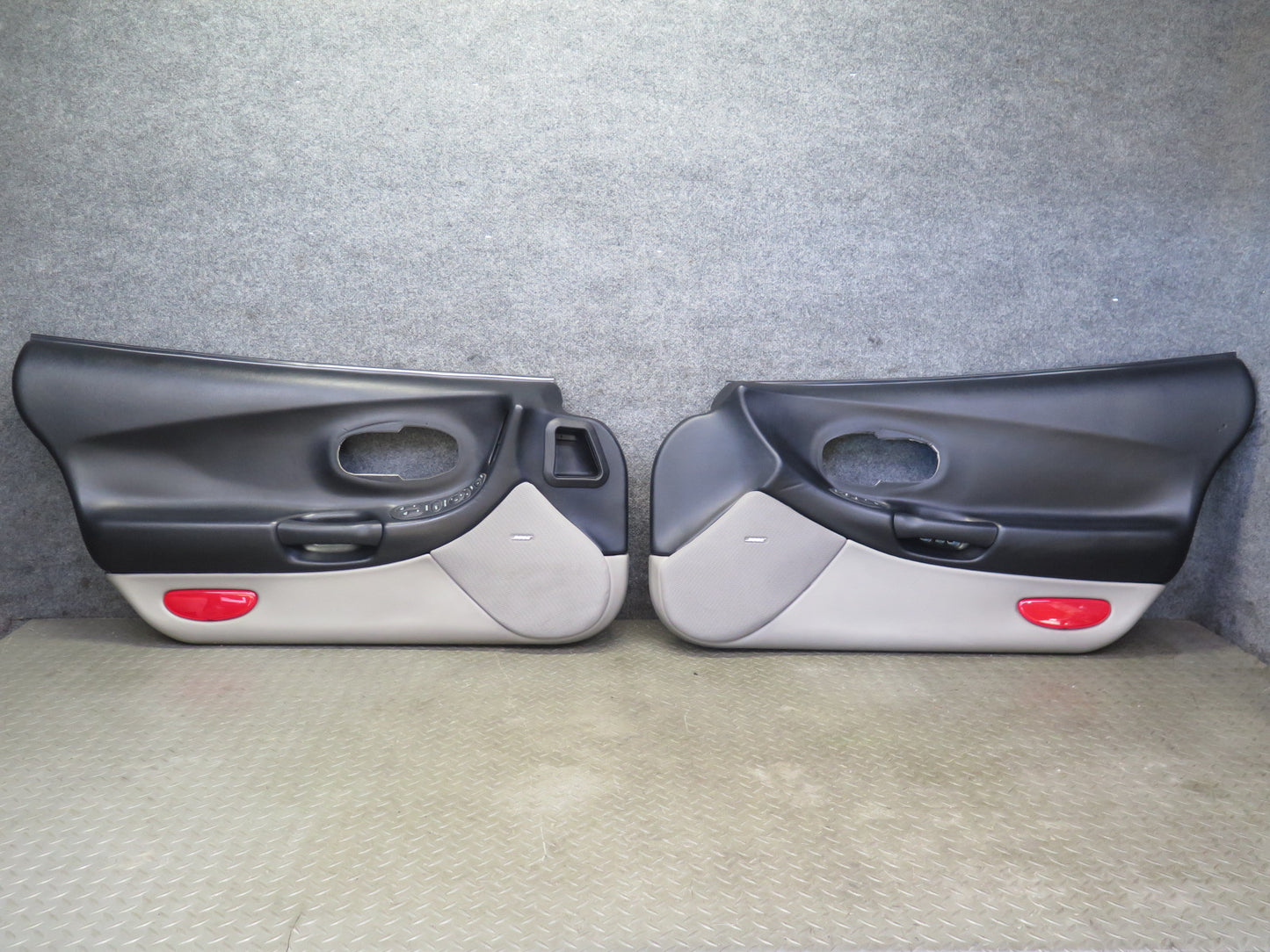 97-04 Chevrolet Corvette C5 Set of 2 Left & Right Door Interior Trim Panel OEM