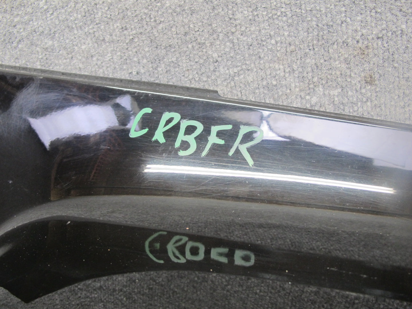 03-06 Chevrolet SSR Front Right Fender Shell Cover Panel Black OEM